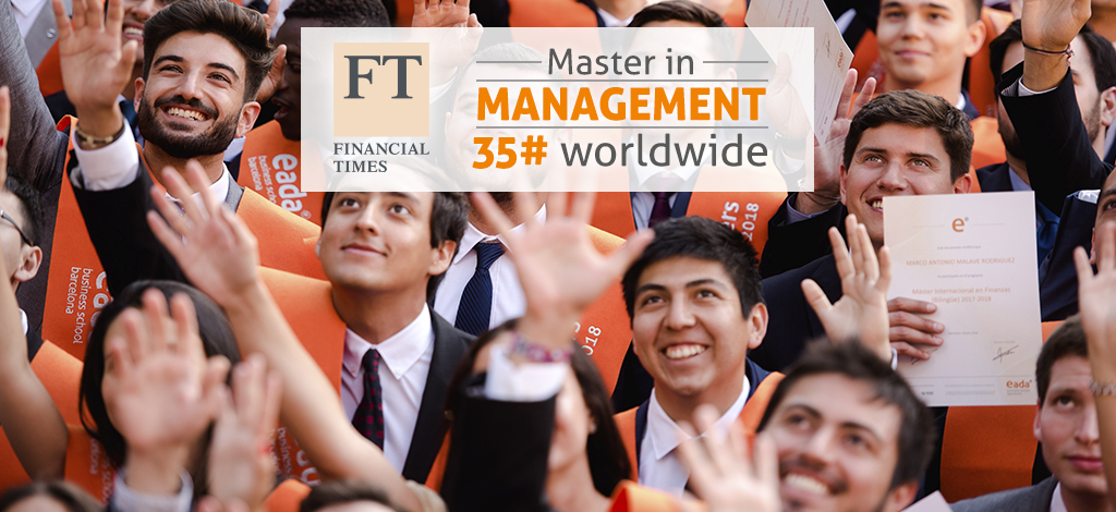 Master in Management Financial Times Ranking 2018