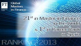 Ranking 2013 de Masters en Finanzas