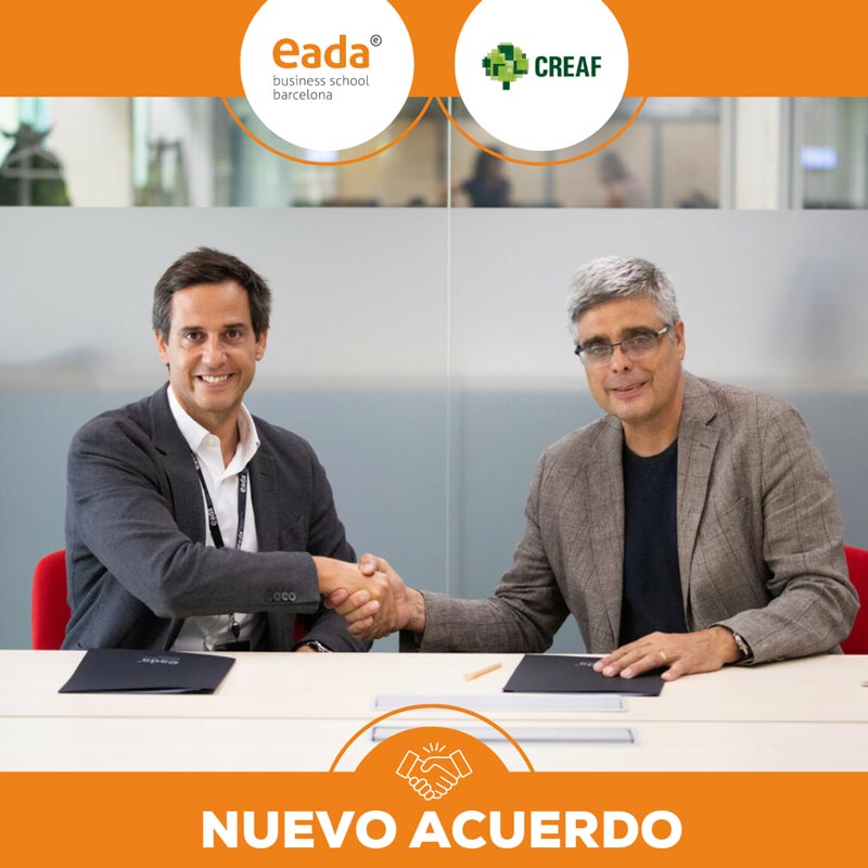 EADA Business School y CREAF se unen por un futuro más sostenible