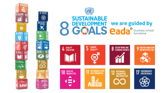 EADA is guided by 8 Sustainable Development Goals