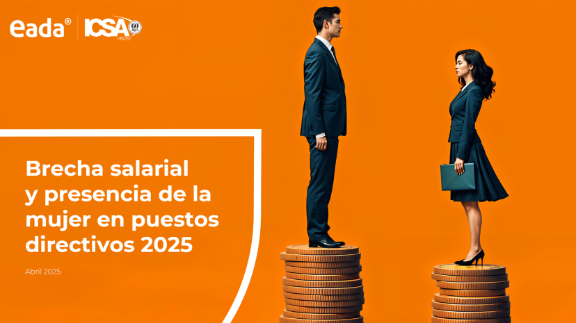 Brecha salarial y presencia de la mujer en puestos directivos España 2025