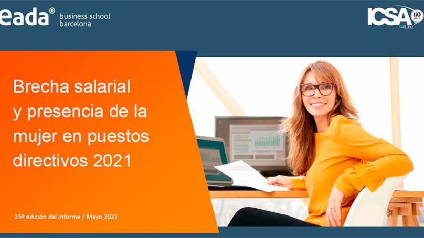 Brecha salarial y presencia de la mujer en puestos directivos 2021