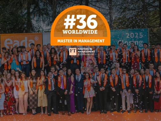 Entre los mejores Masters en Management del mundo en 2025-2026