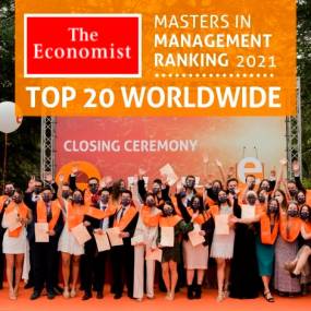 Master in Management Rànquing 2021 The Economist