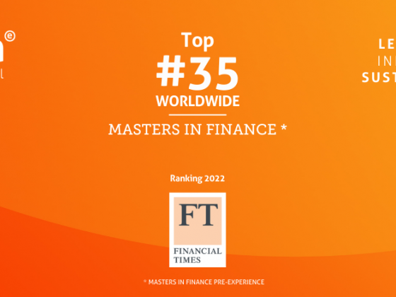 Master in Finance Ranking 2022 FT